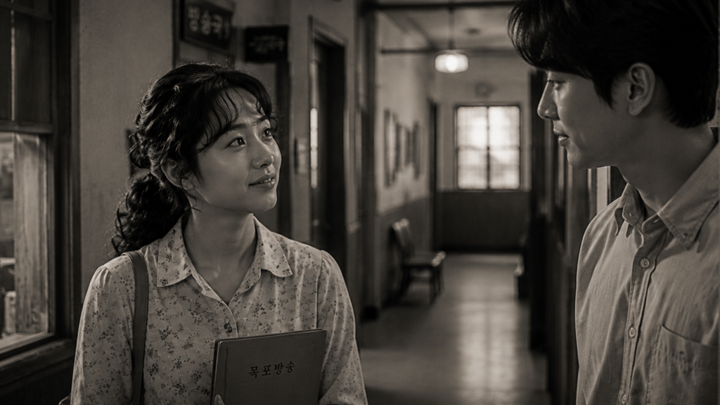 1972년, 목포에서 처음 마주한 윤서희와 한 남자의 첫 만남